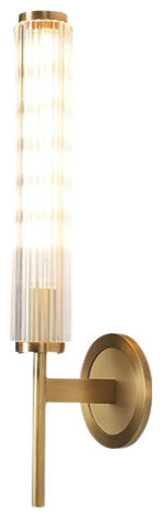 Pontevedra | Luxury Glass Copper Wall Sconce, Glass Style A