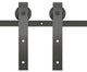Barn Door Kimberly Bay, Black, 78"