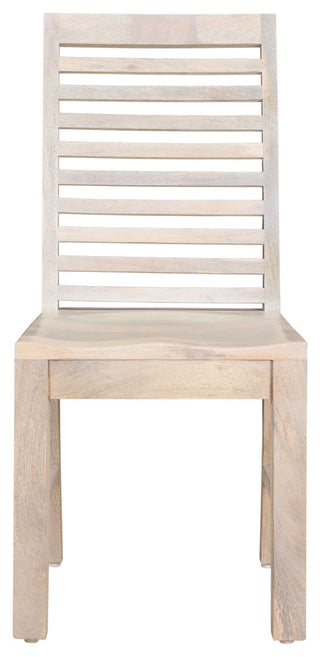 Camilla Solid Wood Dining Chair, Set of 2, Soft White