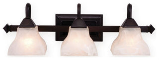 Vaxcel Lighting VL26303 Cardiff 3 Light Bathroom Vanity Light - - Oil Burnished