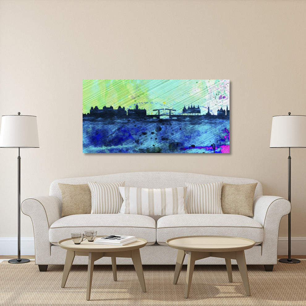 "Amsterdam City Skyline" Fine Art Print