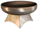 Ohio Flame Liberty Round Steel Fire Pit, 30" Round, Standard Base