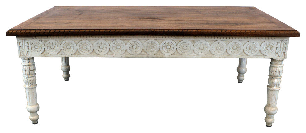 Hand-carved Cocktail Table