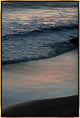 30x45 Sunkissed Shore Break II, Framed Artwork, Gold