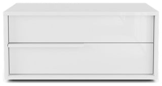 Harrow Nightstand Glossy White / Right-Facing