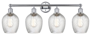 Innovations 616-4W-PC-G292 Salina 4 Light Bath Vanity Light, Polished Chrome