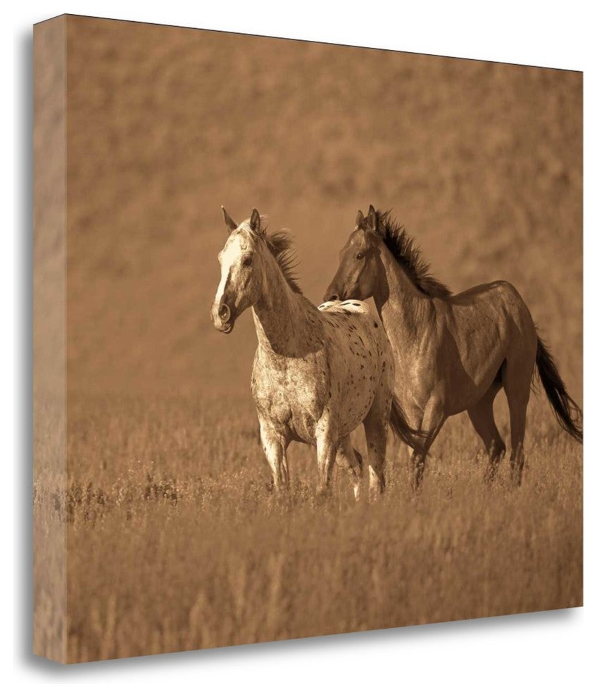"Partners" By Wendy Caro, Giclee Print on Gallery Wrap Canvas, Ready to Hang