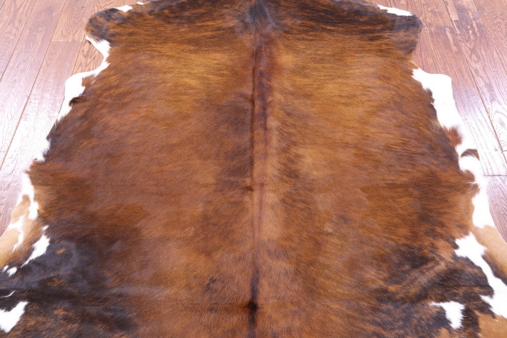 Natural Cowhide Rug 6' 9" X 6' 0" C2185