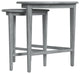 Finnegan Nesting Tables, Set of 2, Grey