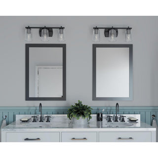 Adley Collection 3-Light Bath and Vanity, Black