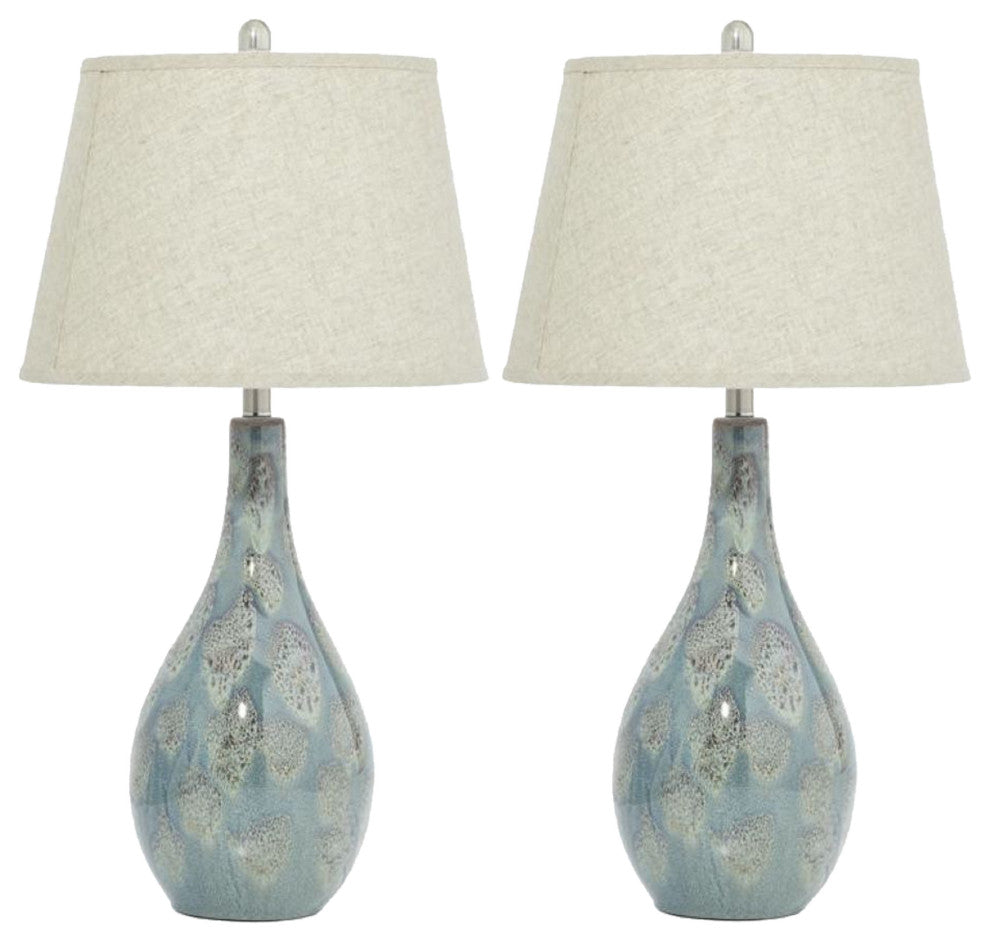 Urban Designs Malibu Classic 32" Table Lamp, Set of 2