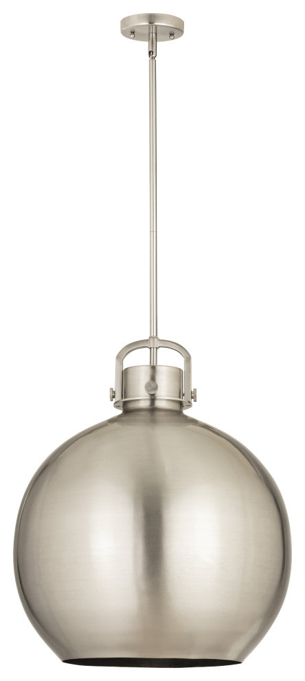 Innovations Lighting 710-1S-SN-M710-18SN-LED Sphere 1 Light 18" Pendant