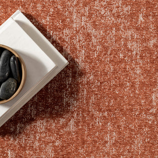 Nuloom Elspeth Casual Faded Washable Rug, Burnt Orange 7' 3" x 9' 3"