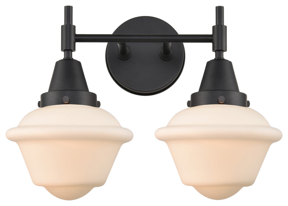 INNOVATIONS LIGHTING 447-2W-BK-G531-LED Caden 2 Light 17 inch Bath Vanity Light