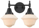 INNOVATIONS LIGHTING 447-2W-BK-G531-LED Caden 2 Light 17 inch Bath Vanity Light