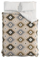 Avenie Geometric Aztec Earth Tones Duvet Cover, Twin
