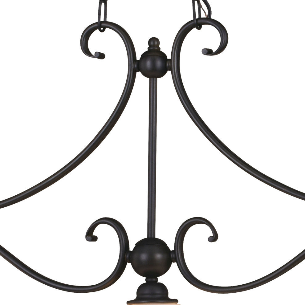 Monrovia 3 Light Linear Chandelier Oil Rubbed Bronze