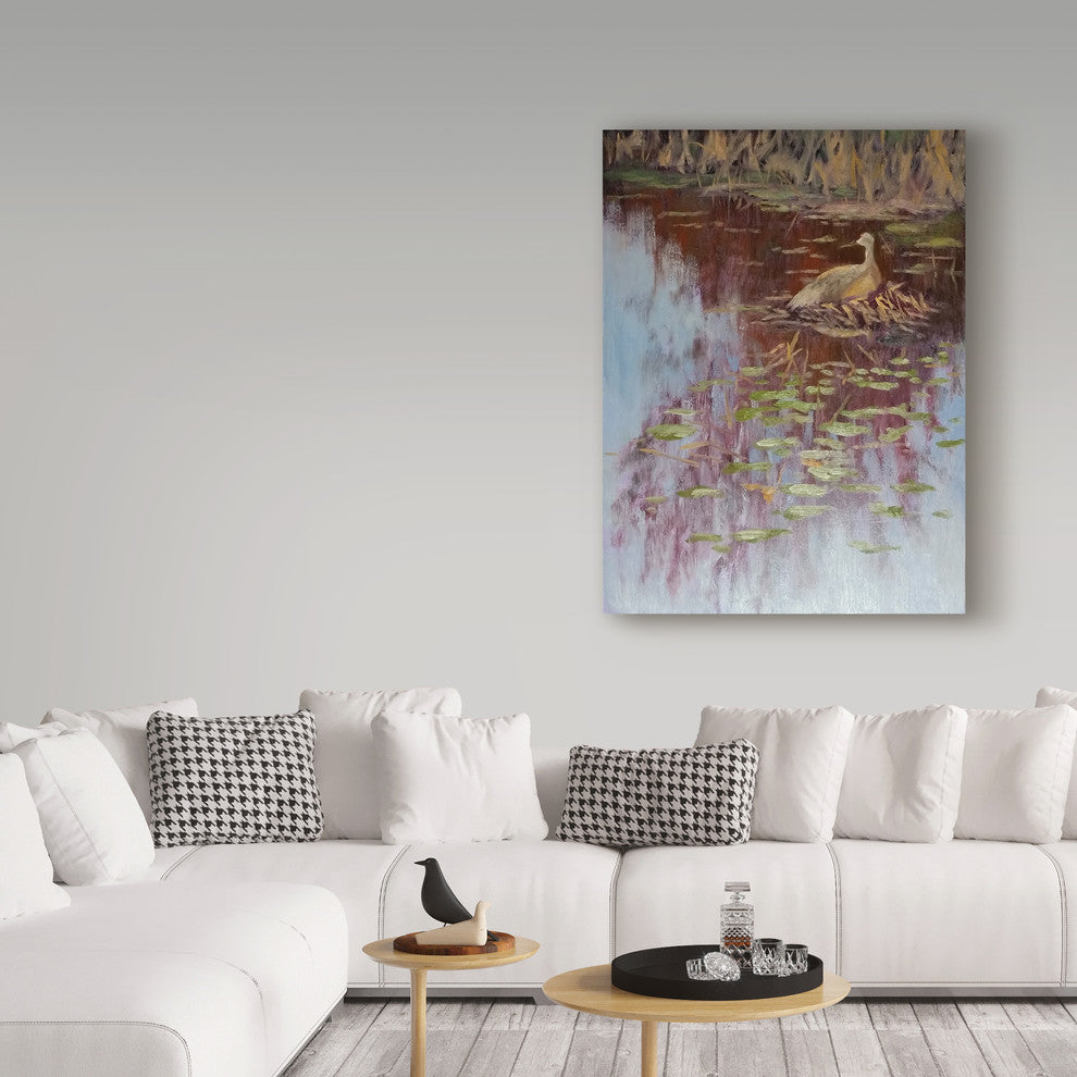 Rusty Frentner ''Crane'' Canvas Art, 32"x24"