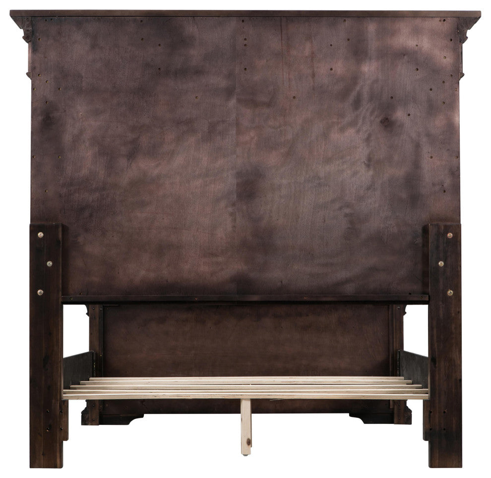 Stamford Brown Queen Panel Bed