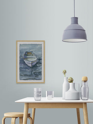 "It's About Time" Framed Painting Print, 20"x30"