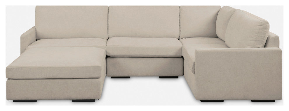 Uttermost Refuge Armless Sand Sofa
