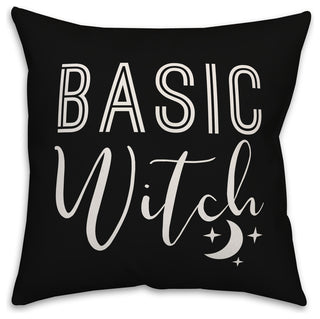 Basic Witch 18"x18" Throw Pillow