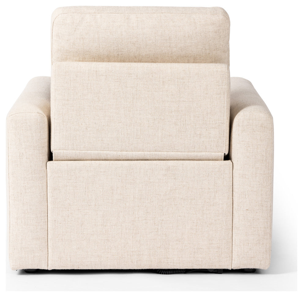 Tillery Power Recliner, Antigo Natural