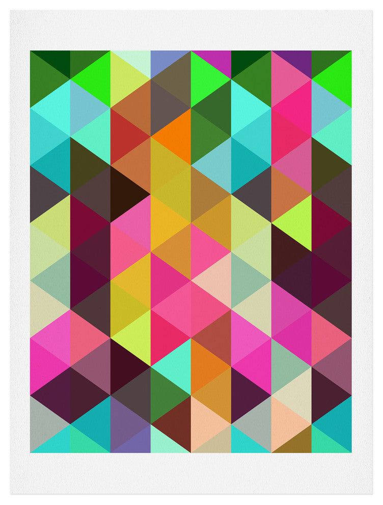 Deny Designs Three Of The Possessed Modele 8 Art Print