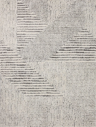 Loloi Levitt Shag Ivory / Grey 2'-7" x 7'-6" Runner Rug