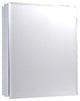 Euroline Medicine Cabinet, 18"x24", Beveled Edge, Partially Recessed