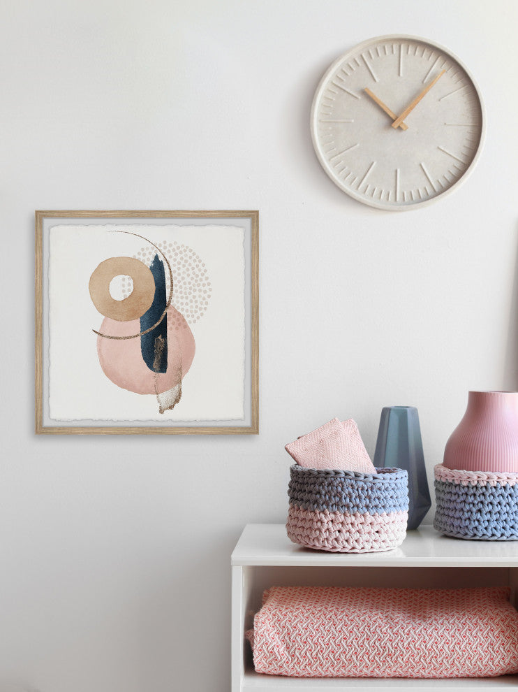 "Perfect Slice" Framed Painting Print, 24x24