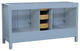 Ariel Cambridge 60" Base Cabinet, Gray, Double Sink Base Cabinet