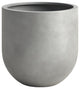 DTY Signature Mount Antero 1-piece Fiberstone Bullet Planter, Gray, Small