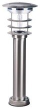Gama Sonic GS-214 Stainless Steel Bollard Solar Light WithEZ Anchor Black