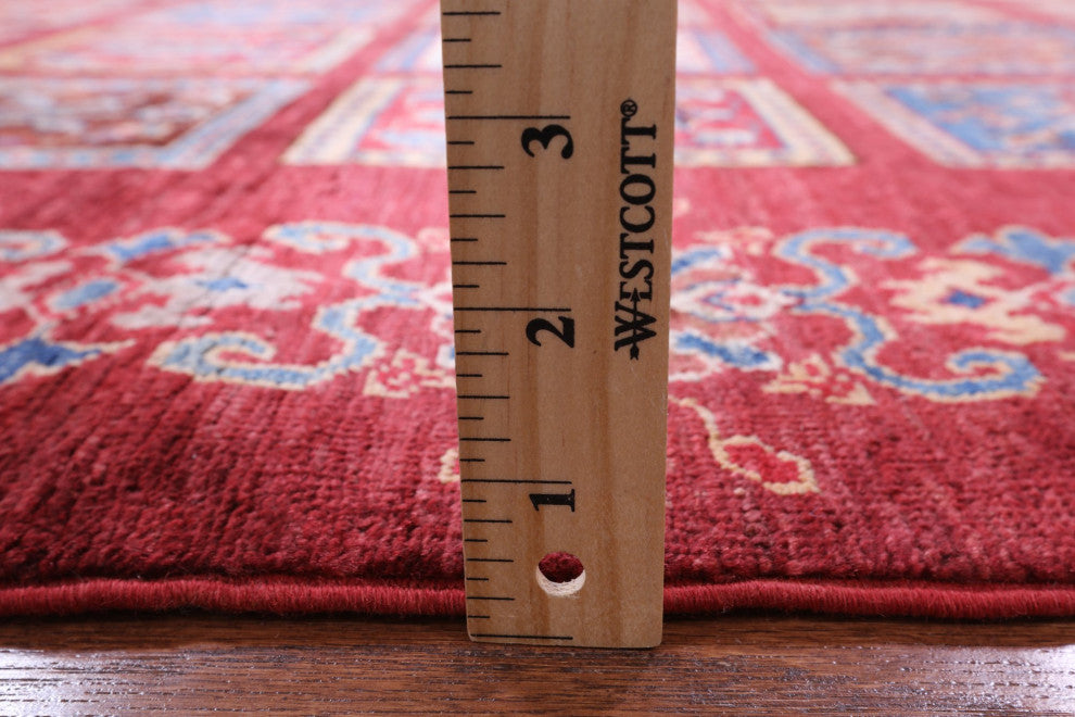 6' 6" X 9' 7" Persian Gabbeh Tribal Handmade Rug Q7417