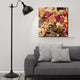 Fall Ink VIII, Canvas Wall Art, 30"x30"