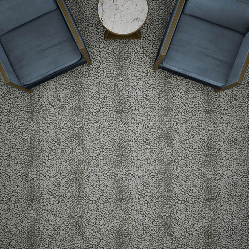 Exotic Leopard Print Area Rug Accent Rug Carpet Runner Mat, Reflections, 3x13