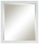 Kasey Series - 36" Framed Mirror with Beveled Glass
