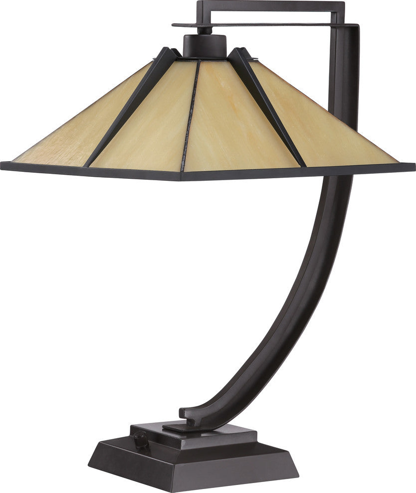 Pomeroy 1-Light Table Lamp, Western Bronze