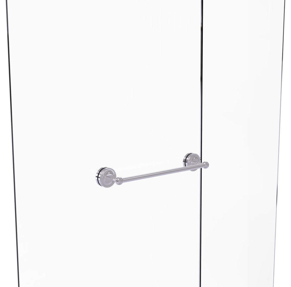 Prestige Regal 18" Shower Door Towel Bar, Polished Chrome