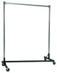 Z-Rack - Heavy Duty 60" Long Base Single Rail w/ 60" Uprights, Black, Modern