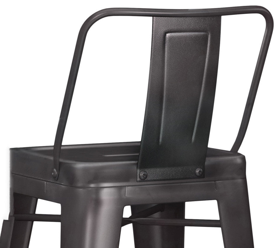 Rayne 24 inch Metal Counter Height Stool (Set of 2)