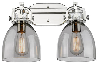 Newton Bell 2 17" Bath Vanity-Light Polished Nickel