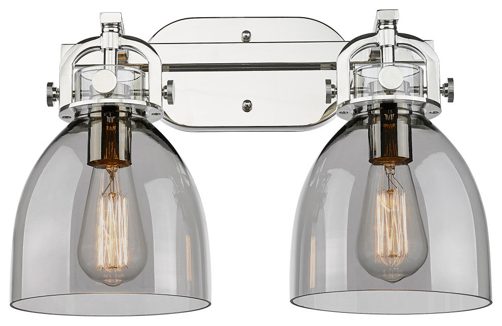 Newton Bell 2 17" Bath Vanity-Light Polished Nickel