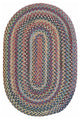 Colonial Mills Rustica RU90 Classic Multi Traditional Area Rug, Oval 5'x8'