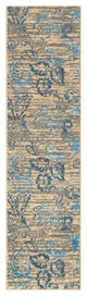 Surya Riley RLY-5109 6'7"x9'6" Rug, Denim/Sky Blue/Charcoal/Beige/White