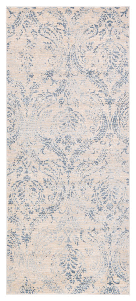 Unique Loom Blue Oak Paris 2' 7 x 6' 0 Runner Rug