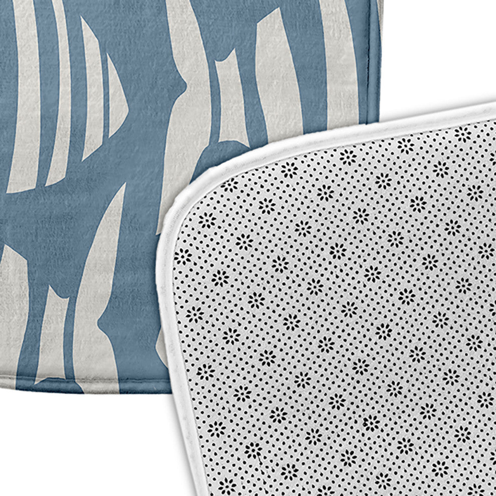 24" x 17" Swimming School Bathmat, Dusty Smoke