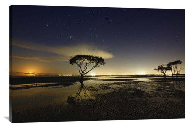 "Moonrise" Stretched Canvas Giclee by Mel Brackstone, 36x24"