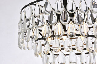 Murphy 18" Flush Mount, Black